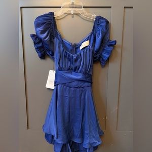 AMERICAN THREADS - super cute romper!! ROYAL BLUE